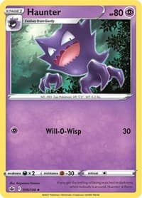 Haunter - SWSH06: Chilling Reign - Pokemon card
