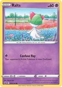 Ralts - SWSH06: Chilling Reign - Pokemon card