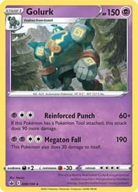 Golurk - SWSH06: Chilling Reign - Pokemon card