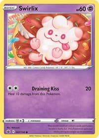 Swirlix - SWSH06: Chilling Reign - Pokemon card