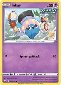 Inkay - SWSH06: Chilling Reign - Pokemon card