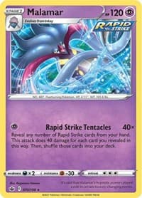 Malamar - SWSH06: Chilling Reign - Pokemon card