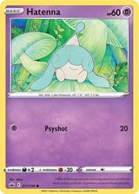 Hatenna - SWSH06: Chilling Reign - Pokemon card