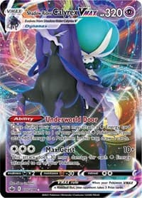 Shadow Rider Calyrex VMAX - SWSH06: Chilling Reign - Pokemon card