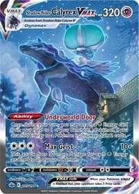 Shadow Rider Calyrex VMAX (Alternate Art Secret) - SWSH06: Chilling Reign - Pokemon card