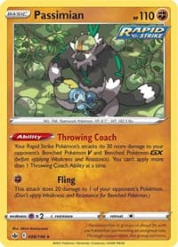Passimian - SWSH06: Chilling Reign - Pokemon card