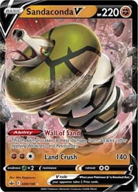 Sandaconda V - SWSH06: Chilling Reign - Pokemon card