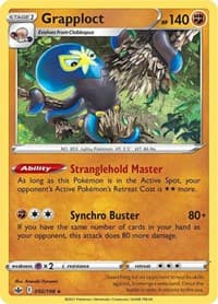 Grapploct - SWSH06: Chilling Reign - Pokemon card