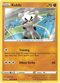 Kubfu - SWSH06: Chilling Reign - Pokemon card