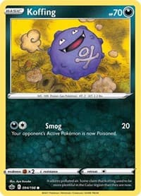 Koffing - SWSH06: Chilling Reign - Pokemon card