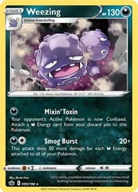 Weezing - SWSH06: Chilling Reign - Pokemon card