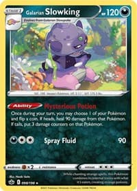 Galarian Slowking - SWSH06: Chilling Reign - Pokemon card