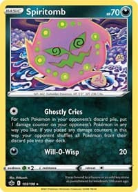 Spiritomb - SWSH06: Chilling Reign - Pokemon card