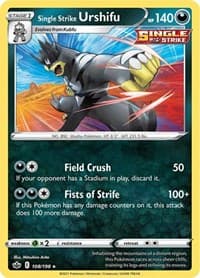 Single Strike Urshifu - SWSH06: Chilling Reign - Pokemon card