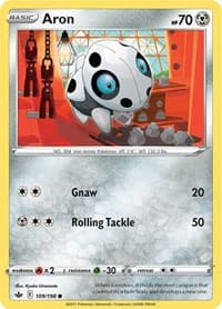 Aron - SWSH06: Chilling Reign - Pokemon card