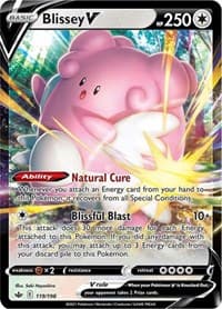 Blissey V - SWSH06: Chilling Reign - Pokemon card
