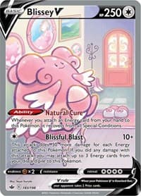 Blissey V (Alternate Full Art) - SWSH06: Chilling Reign - Pokemon card