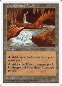 Underground River - Fifth Edition - Magic: The Gathering card
