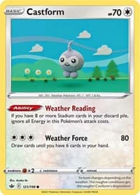 Castform - SWSH06: Chilling Reign - Pokemon card