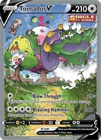 Tornadus V (Alternate Full Art) - SWSH06: Chilling Reign - Pokemon card