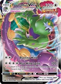 Tornadus VMAX - SWSH06: Chilling Reign - Pokemon card