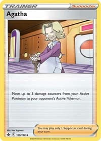 Agatha - SWSH06: Chilling Reign - Pokemon card