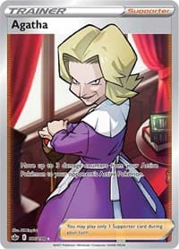 Agatha (Full Art) - SWSH06: Chilling Reign - Pokemon card