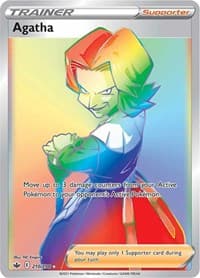 Agatha (Secret) - SWSH06: Chilling Reign - Pokemon card