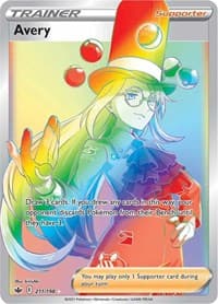 Avery (Secret) - SWSH06: Chilling Reign - Pokemon card