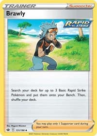 Brawly - SWSH06: Chilling Reign - Pokemon card