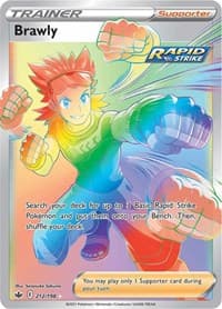 Brawly (Secret) - SWSH06: Chilling Reign - Pokemon card