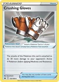 Crushing Gloves - SWSH06: Chilling Reign - Pokemon card