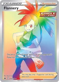 Flannery (Secret) - SWSH06: Chilling Reign - Pokemon card