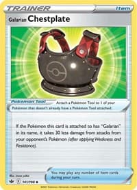 Galarian Chestplate - SWSH06: Chilling Reign - Pokemon card