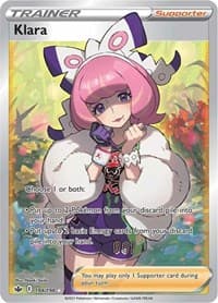 Klara (Full Art) - SWSH06: Chilling Reign - Pokemon card