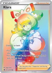 Klara (Secret) - SWSH06: Chilling Reign - Pokemon card