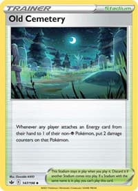 Old Cemetery - SWSH06: Chilling Reign - Pokemon card
