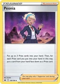 Peonia - SWSH06: Chilling Reign - Pokemon card