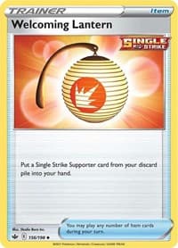 Welcoming Lantern - SWSH06: Chilling Reign - Pokemon card