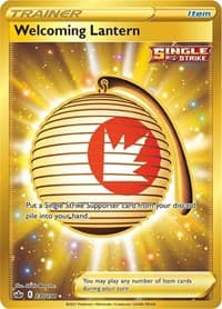 Welcoming Lantern (Secret) - SWSH06: Chilling Reign - Pokemon card