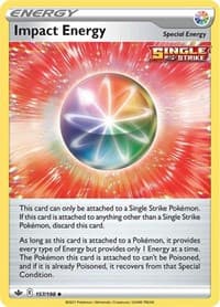 Impact Energy - SWSH06: Chilling Reign - Pokemon card