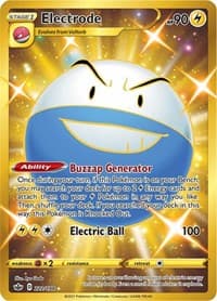 Electrode (Secret) - SWSH06: Chilling Reign - Pokemon card
