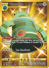 Bronzong (Secret) - SWSH06: Chilling Reign - Pokemon card