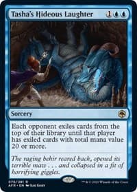 Tasha's Hideous Laughter - Adventures in the Forgotten Realms - Magic: The Gathering card
