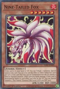 Nine-Tailed Fox - Egyptian God Deck: Slifer the Sky Dragon - YuGiOh card