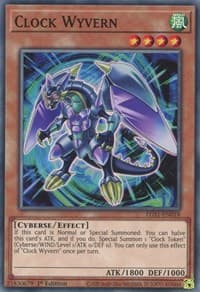Clock Wyvern - Egyptian God Deck: Slifer the Sky Dragon - YuGiOh card