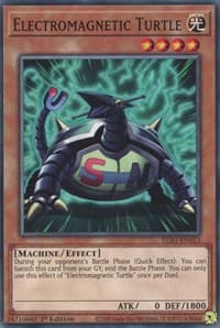 Electromagnetic Turtle - Egyptian God Deck: Slifer the Sky Dragon - YuGiOh card