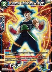 Bardock, Spirit Boost Avenger - Expansion Deck Box Set 17: Saiyan Boost - Dragon Ball Super: Masters card