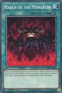 March of the Monarchs - Egyptian God Deck: Slifer the Sky Dragon - YuGiOh card