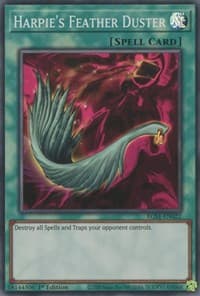 Harpie's Feather Duster - Egyptian God Deck: Slifer the Sky Dragon - YuGiOh card